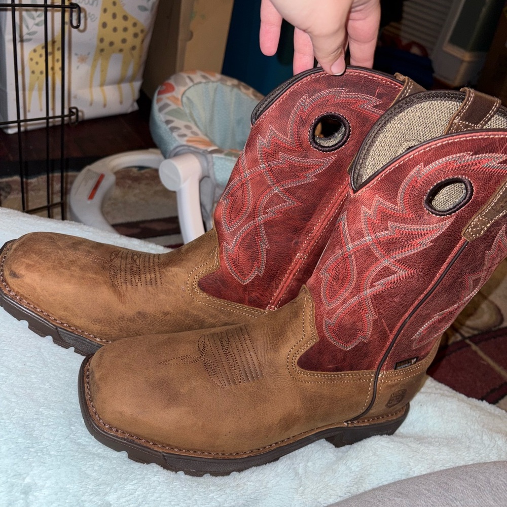 Rocky legacy steel toe work boots